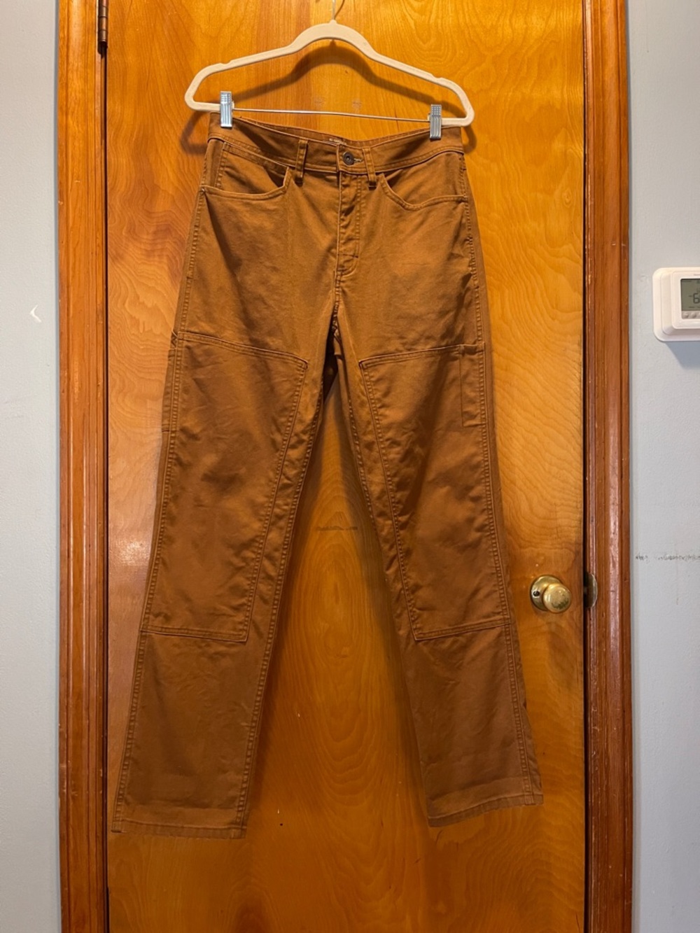 REI Men's Canvas Workwear Pants in Brown/Tan